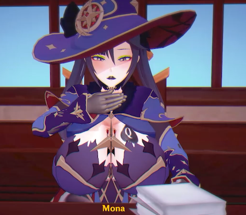 [MMD]Boneache 5月26原神NTR 媚黑骚猪雷电将军 莫娜[450M]-福利岛