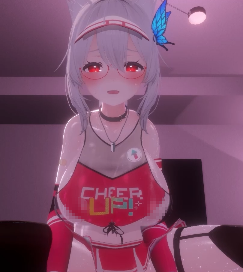 [3D同人动画][skn_works]白髪けもみみ巨乳お姉さんにねっとり騎乗位で搾りとられちゃう動画-福利岛