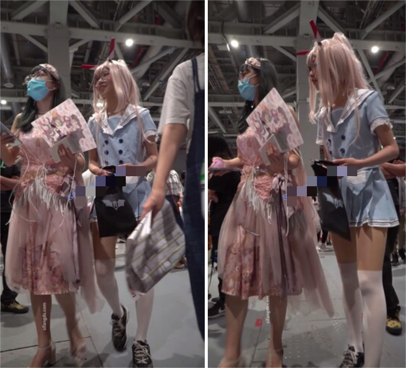 【xxn-129】水手服cos小姐姐..蓝白条纹内穿在拼接肉丝外面[MP4597M]