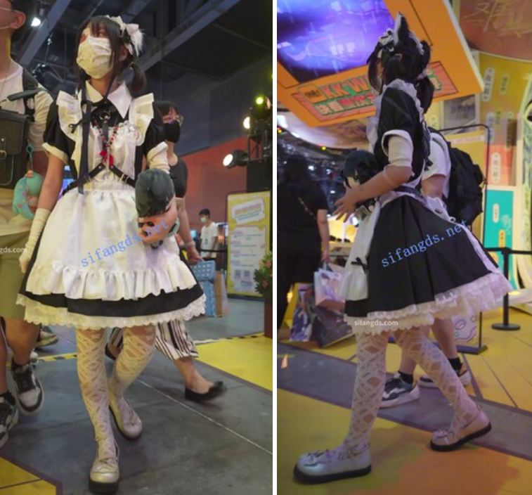 【xxn-241】双马尾兽耳女仆小姐姐..蕾丝过膝袜可爱内前后CD[431M]-福利岛