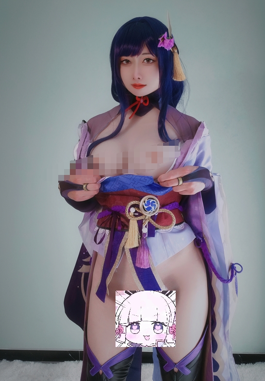 no.950 【伪娘】Wildhoney – 雷电将军Raiden Shogun 【70P 491MB】-福利岛