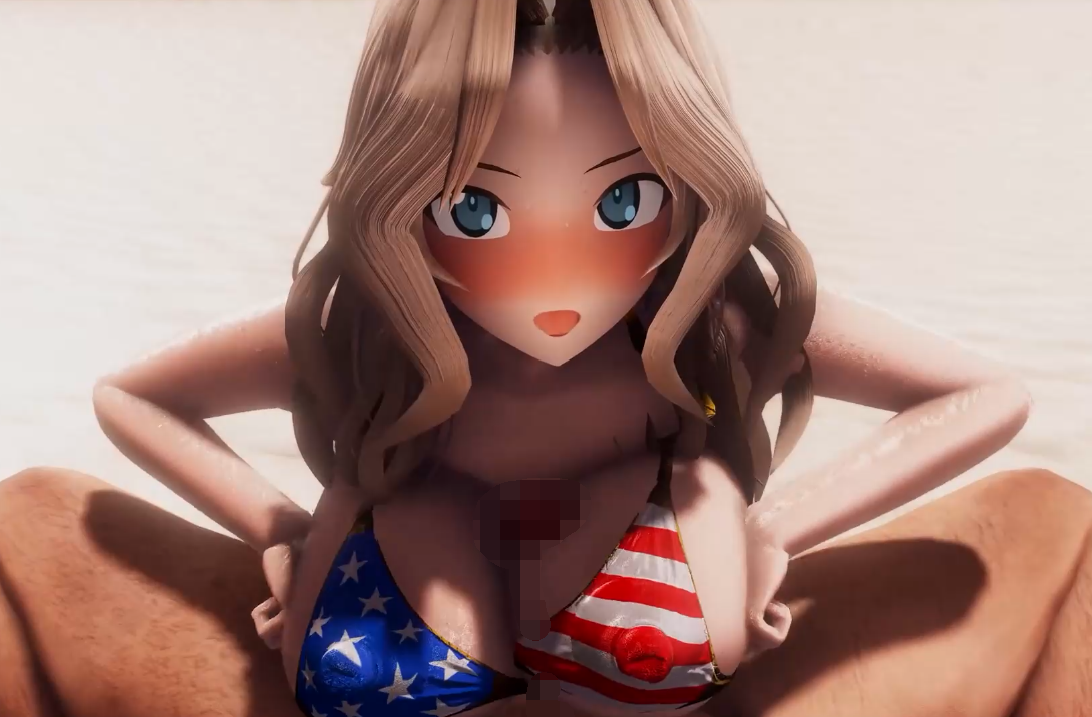 [3D] taka84 1月20 金发巨乳比基尼美女[308M]-福利岛