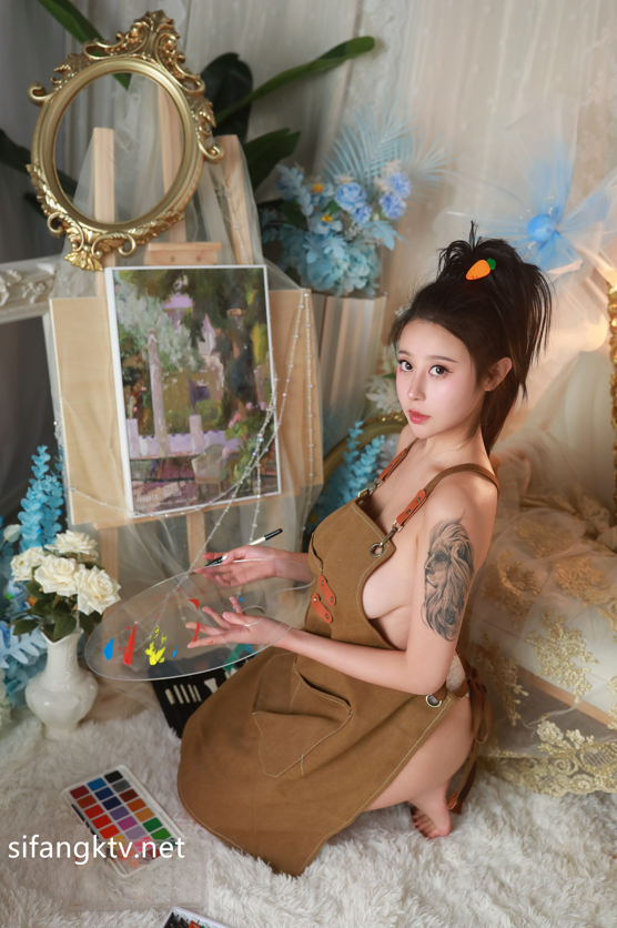 奈汐酱nice - 画家 【62P1V1.31G】