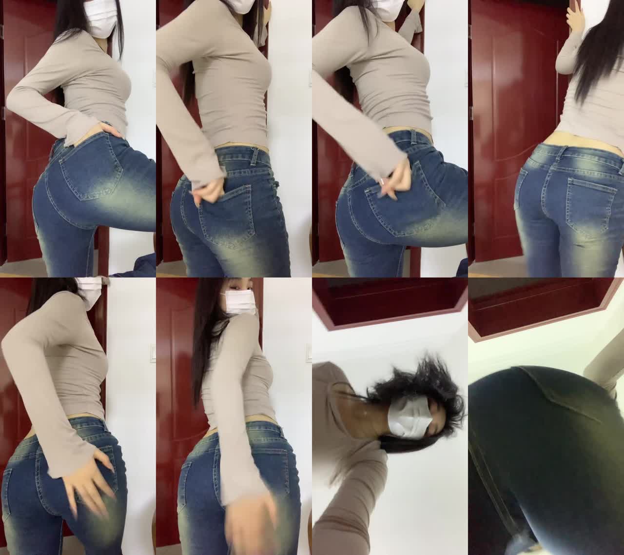 套路直播小x大王–凉鞋裸足训练废狗+牛仔裤+高跟鞋鞋底【3V】【690MB百度云】