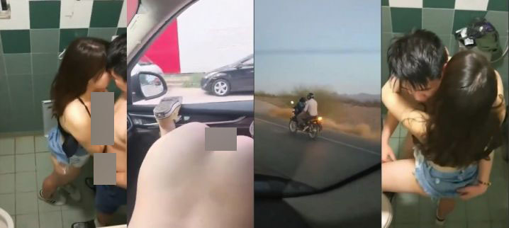 《公厕 车震 网吧 饭店 路边 街边 野战 水底 野战》各种场所做爱甄选[1.98G]