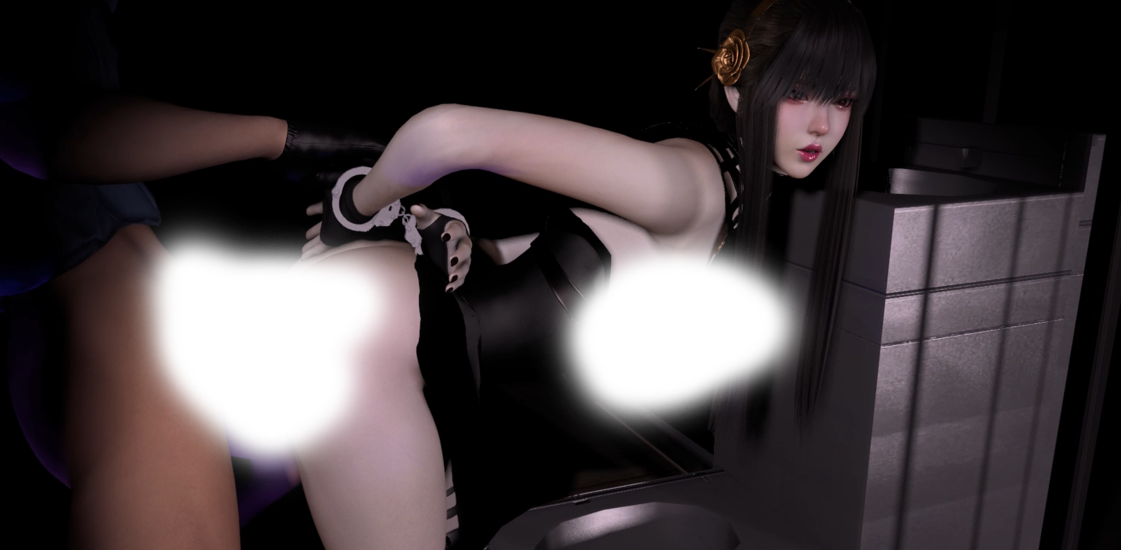 VAM大佬 3D作品 约尔太太 高难度动作 4K完全版+圣诞赠品 3.5G 3V