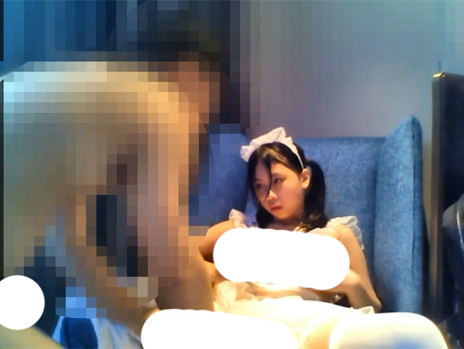 童颜巨乳萌妹 制服诱惑女仆装 完美露脸[1.09G]