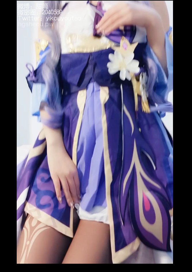 萌白酱 刻晴小恶魔女仆小合集 3V 4.44G