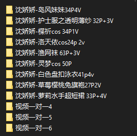 沈娇娇小合集（2）【338p 26v 3.28g】