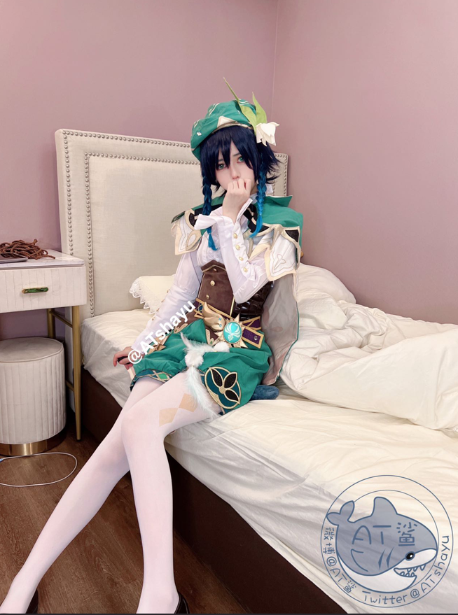 AT鲨：足球宝贝+元神温迪+ 蔚蓝档案 妃咲旗袍 3部 220m