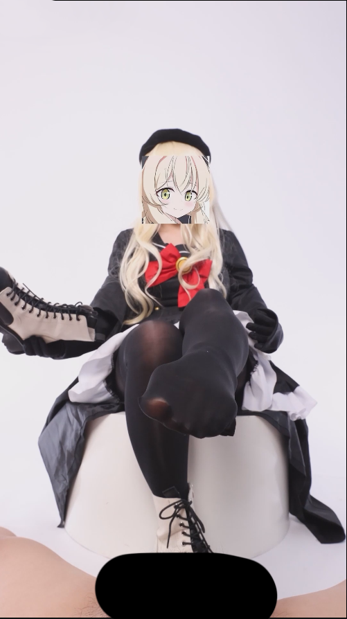 【新-足控】胖哒-碧蓝档案教授cos，白靴黑丝足交【1V】【318MB百度云】-福利岛