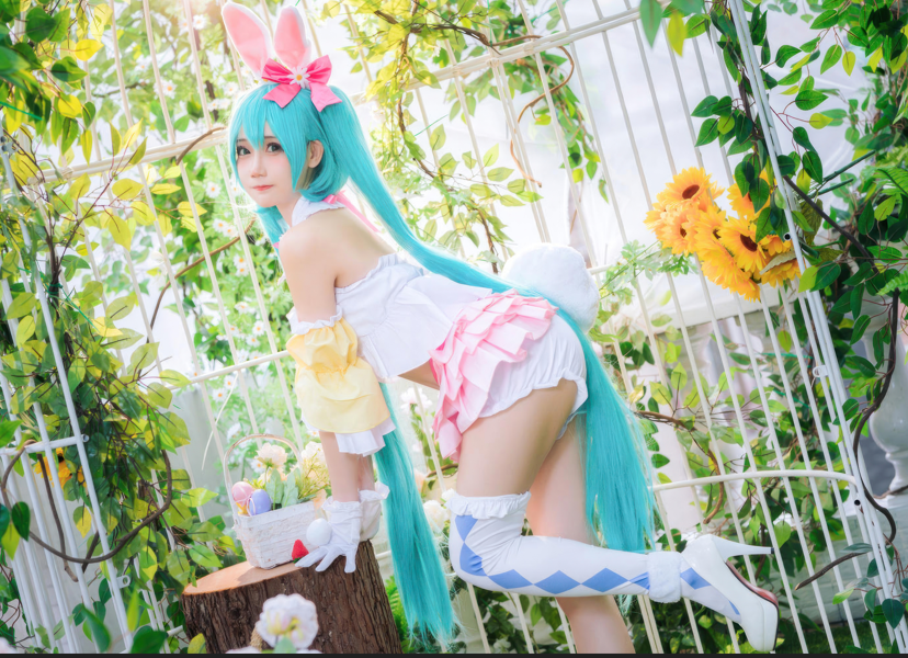 焖焖碳 - VOCALOID 初音未来 复活节兔子 【22P 159MB】