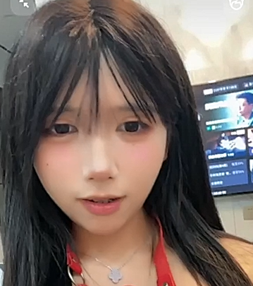 高颜值美女【落月】奶牛装一对一-福利岛