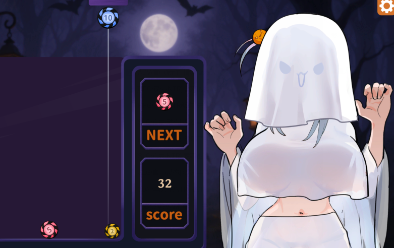 [日式SLG] 合成×掀衣！孤独幽灵娘：以骑乘位进行初次精液榨取！Lonely Ghost Girl 官中 [340M]