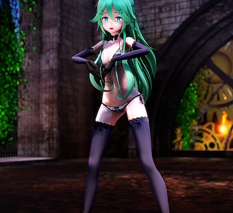 [MMD]inwerwm：山風[1.7G]-福利岛