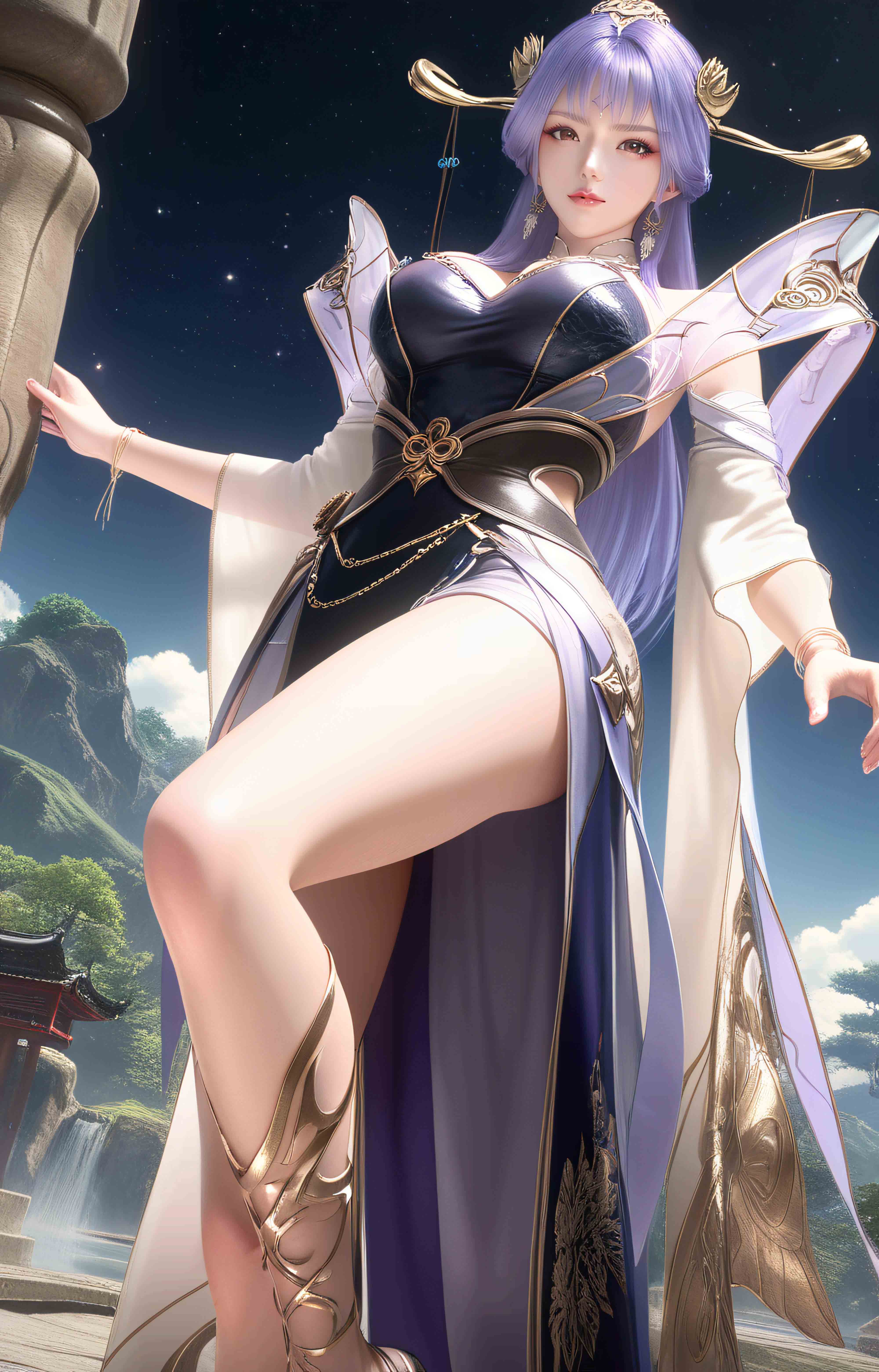 [AI国漫]（搬运至251112）百炼成神-天穹【小雪】【52P】【253MB百度云】