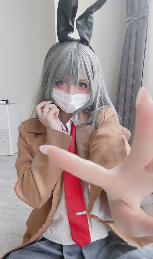 PoppaChan - Mai 樱岛麻衣【47P90M】