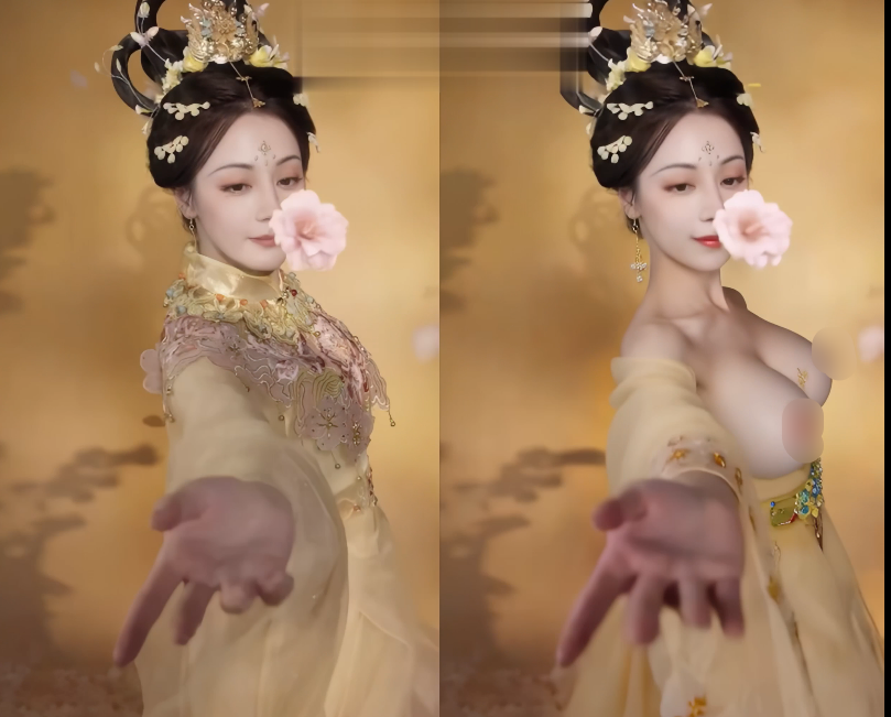 明星美女AI脱衣系列：迪丽热巴【1V+840M】-福利岛