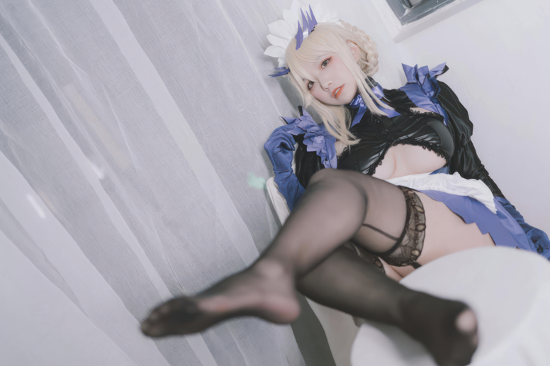 阿半今天很开心 – FGO 黑枪呆女仆 【67P 629MB】-福利岛