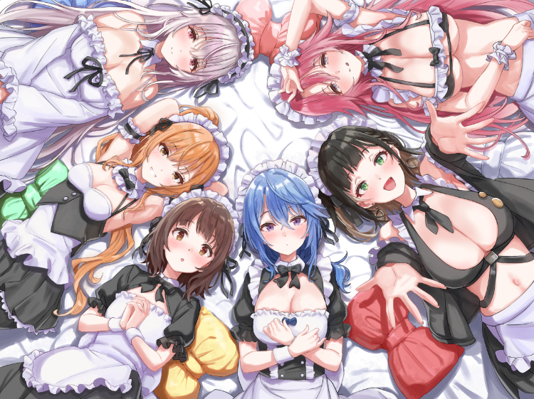 【ASMR】[简体中文版]女仆×女仆×女仆×女仆×女仆×女仆～和主人专用性爱女仆的恩爱侍奉性活♡×6 ～