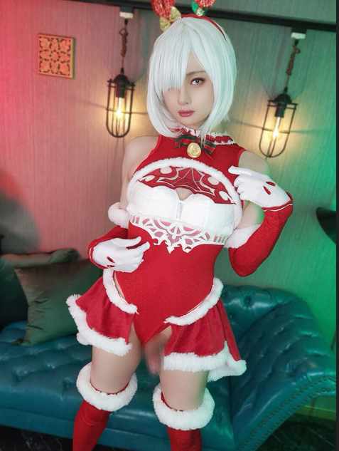 【极品小男娘】Ran Mikazuki – 2B (Christmas) 【8P 1V 557MB】-福利岛