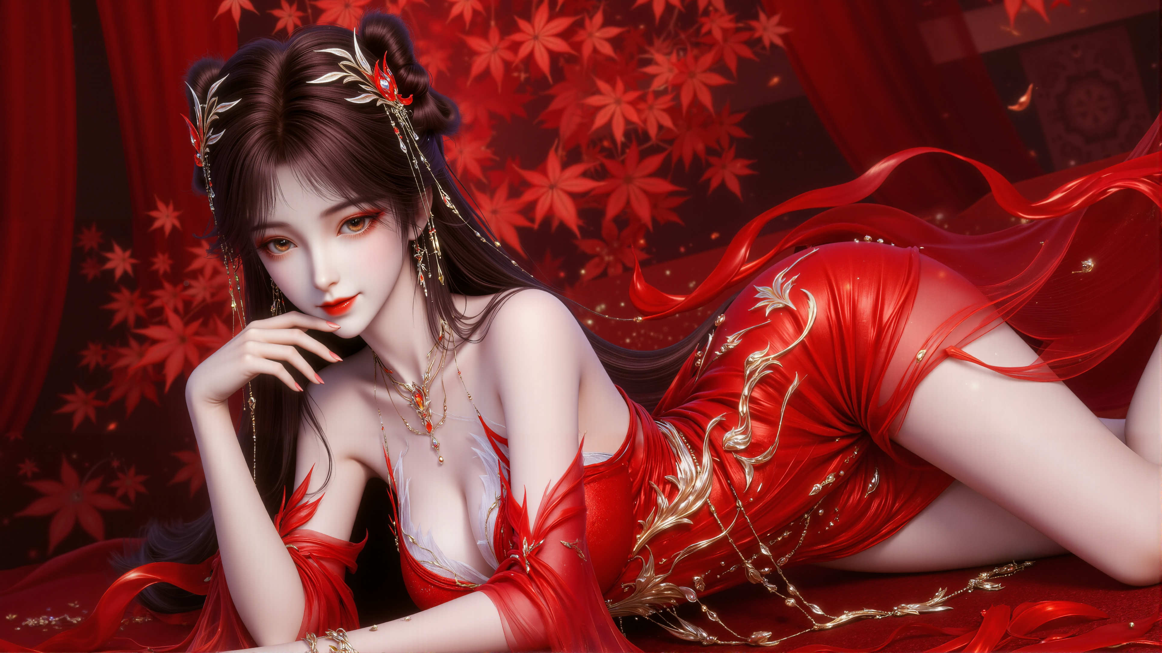 [AI国漫]（搬运至251116）完美世界-天神火灵儿【桐锅】【55P】【707MB百度云】-福利岛