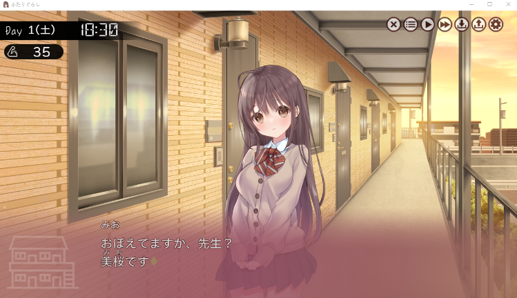 【同居养成SLG】ふたりぐらし Ver1.60 AI汉化版