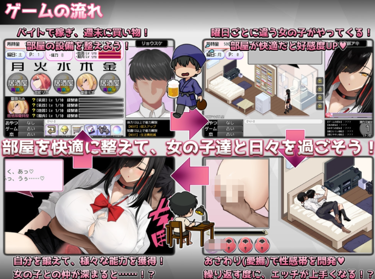 【爆款SLG】ギャルベヤ！～学校最寄りのギャルのたまり場～Ver2.00 AI汉化版