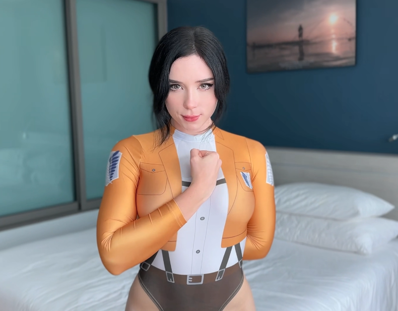 极品cos洋马-SweetieFox-新 进击的巨人 三笠（1V,545M）-福利岛