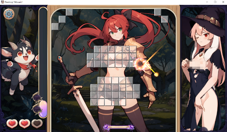 【休闲SLG】消灭！马赛克！ Ver1.1 Steam官方中文版[新作]