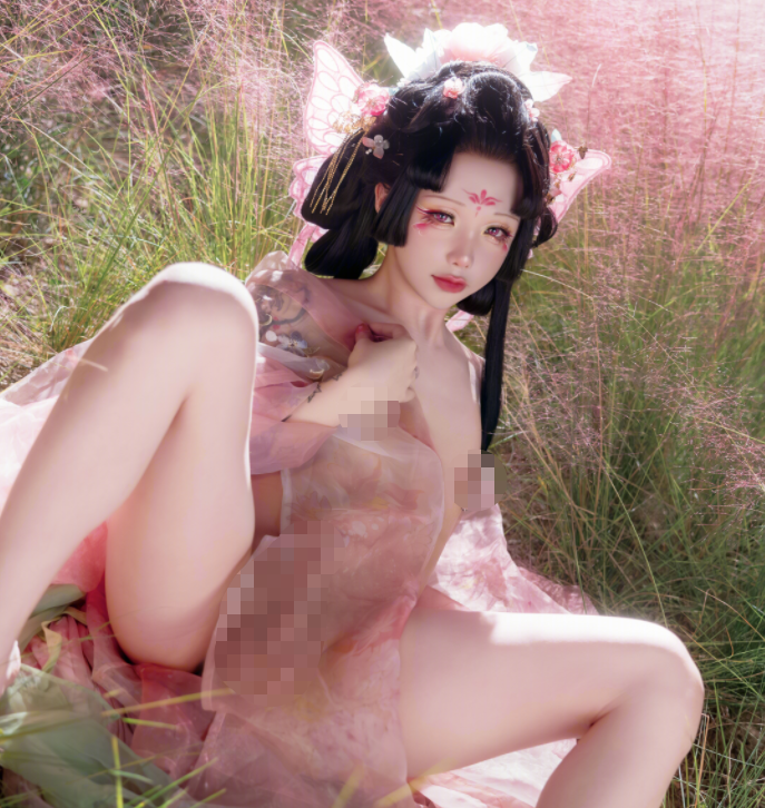 另类-国产顶级男娘 十六夜淚-原版无水 双蝶绣（44P,542M）