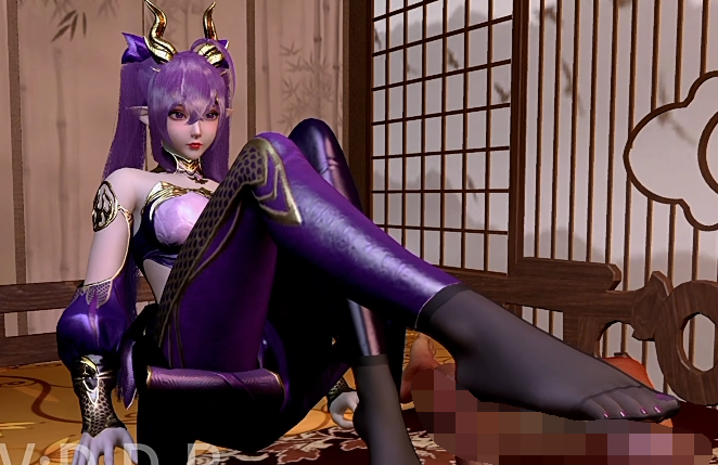 D.D.R：10月 紫妍 性感美少女黑丝美脚足交榨精[1.3G]-福利岛