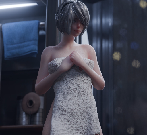 SKRevenant 2511：2b shower 性感女神强制骑乘榨精[240M]-福利岛