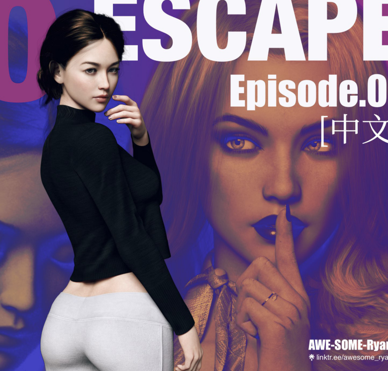 3D漫画-[AWE-SOME]无处可逃01+02（147P,85M）