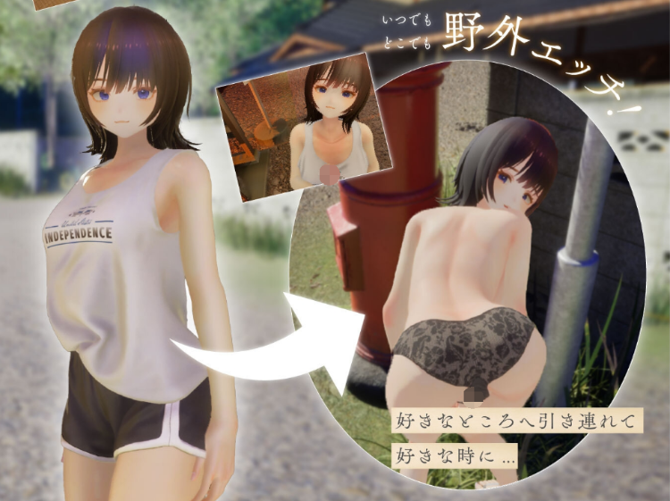 【互动SLG】[3D]なつねぇ ～僕が恋した30日～抢先体验版[生肉]