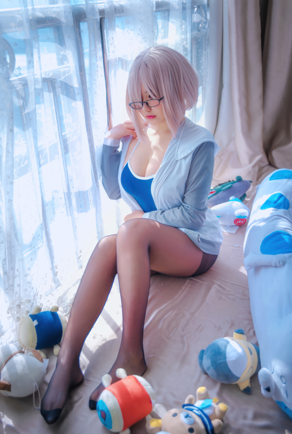 阿半今天很开心 – FGO 玛修 同人体操服 【20P 162MB】-福利岛