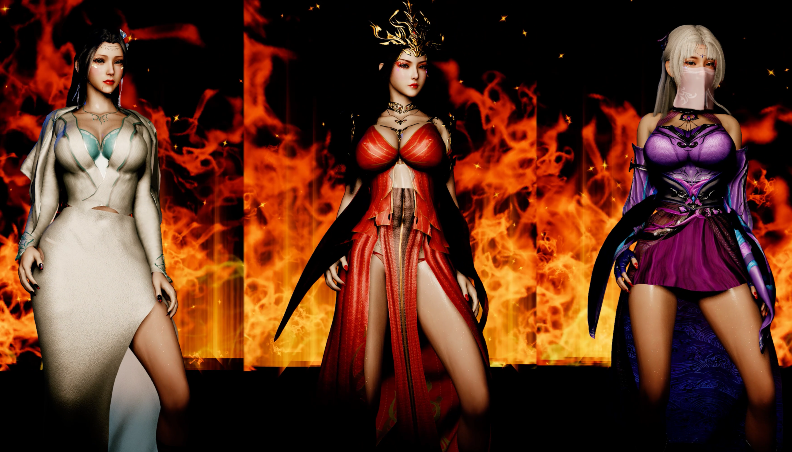 宇宙联邦养姬场大领主：奖励关卡DANCE精选 美杜莎夫人+小医仙+云韵 无尽火域[2.7G]-福利岛