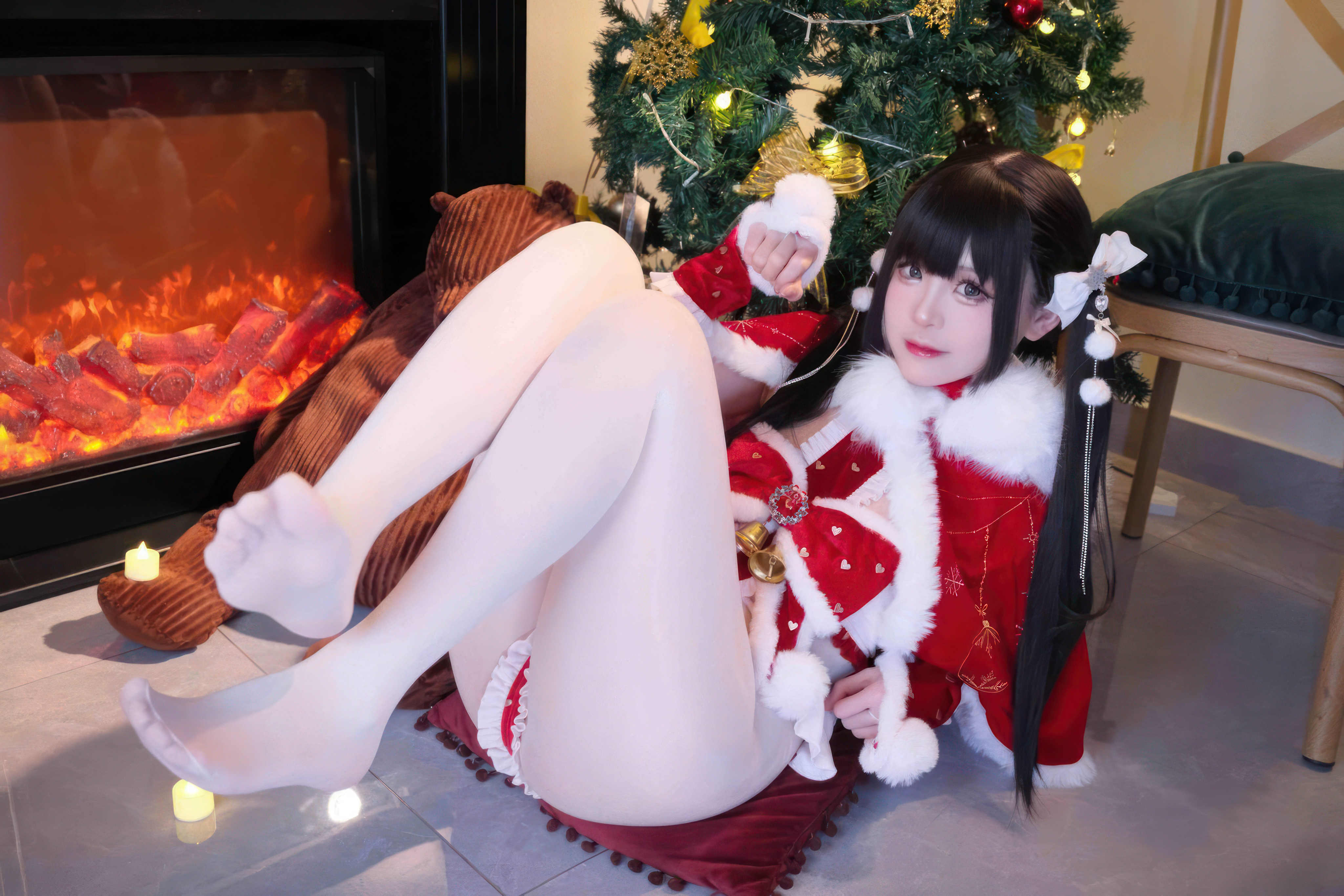 【新】miko酱 – 新圣诞礼物 [25P][295MB百度云]-福利岛