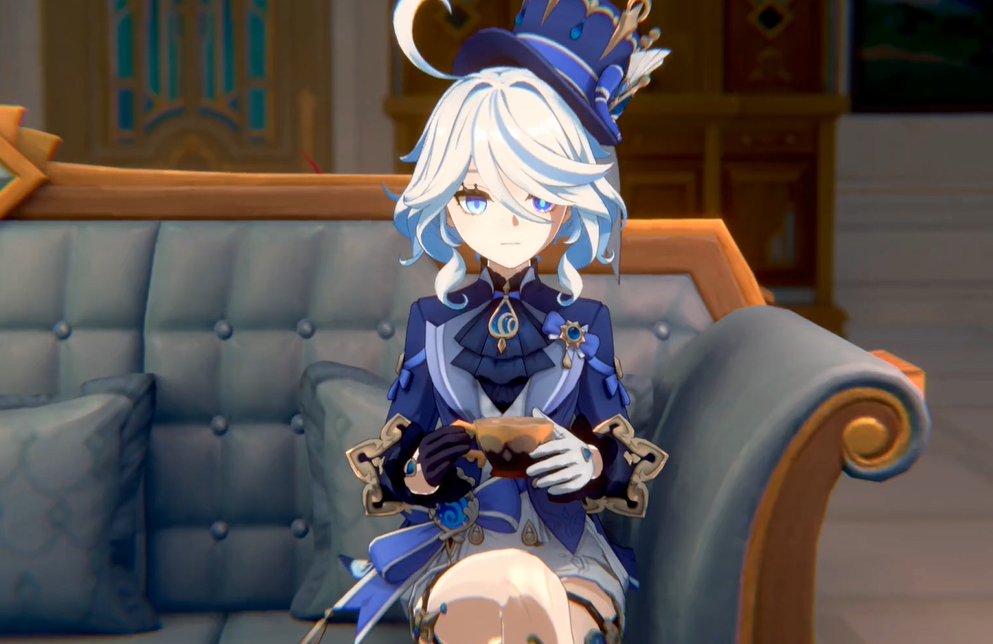 OrangeDonut 2025.11月 芙宁娜✘空 【1V70M】-福利岛