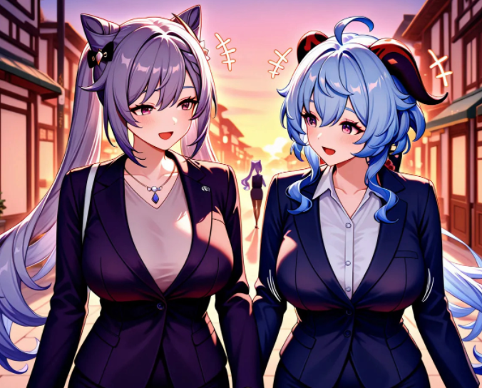 [yang] 刻晴 甘雨 反差 [103P/100M]-福利岛