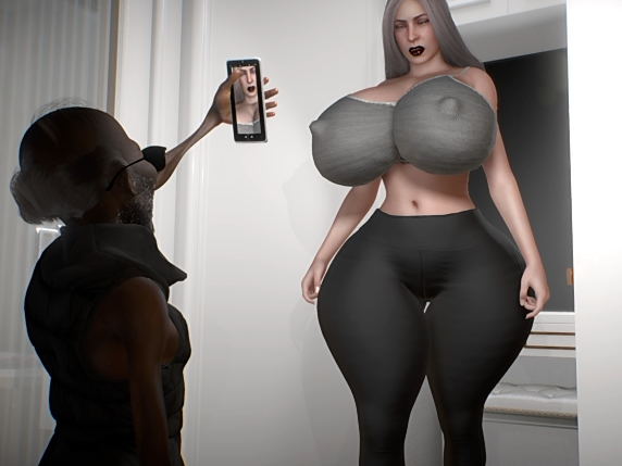 DakoAssMan：A Husbands Nightmare 无能丈夫只能看着黑丝巨乳妻子被侏儒强盗侵犯中出[2.4G]-福利岛