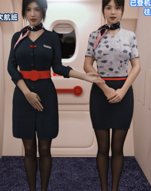 [如好]东航姐妹花+海天祥云+特武双警花[329P/500M]-福利岛