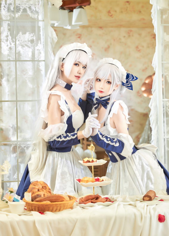 源纱希 & 犹大Yuta – 大小双人贝尔法斯特 (碧蓝航线) 【28P 217MB】-福利岛