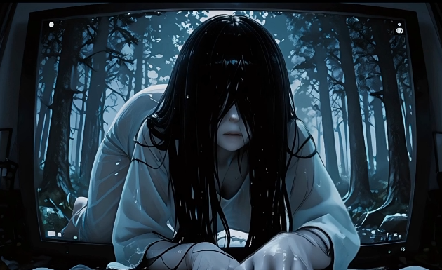 ShizzleAI 爆乳肥臀杂鱼女鬼上门白给被巨根宅男爆操双穴[120M]-福利岛