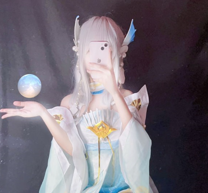 沐沐酱新作品cos王者荣耀西施游龙清影-福利岛