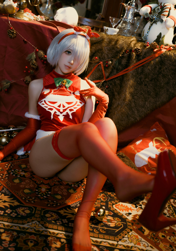 九曲Jean – 尼尔:机械纪元 2B 圣诞 【40P 691MB】-福利岛