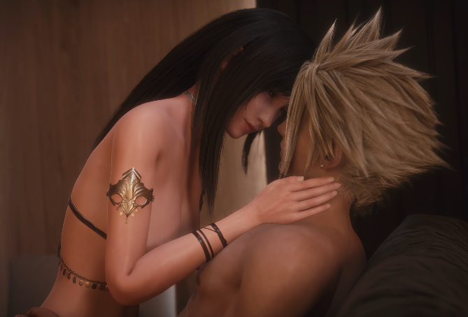 JuicyNeko 2511：TIFA-Couch Ride 蒂法 性感女神骑乘爆肏中出[480M]-福利岛