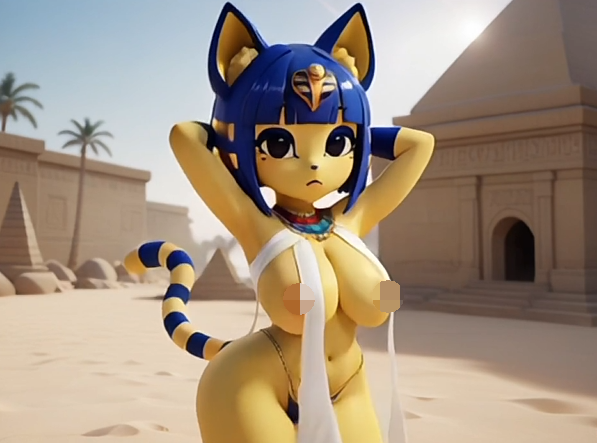 sl0pG00n：埃及猫+勇闯黄金城-秋儿[110M]-福利岛