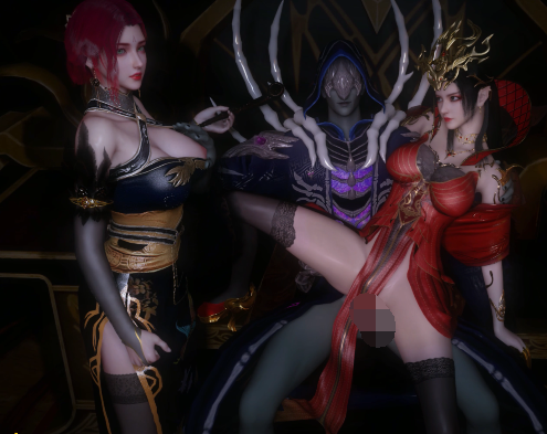 Kai Vi 11月新作：美杜莎ntr2 性感黑丝女神沦为魂族的母狗肉便器[5.7G]-福利岛