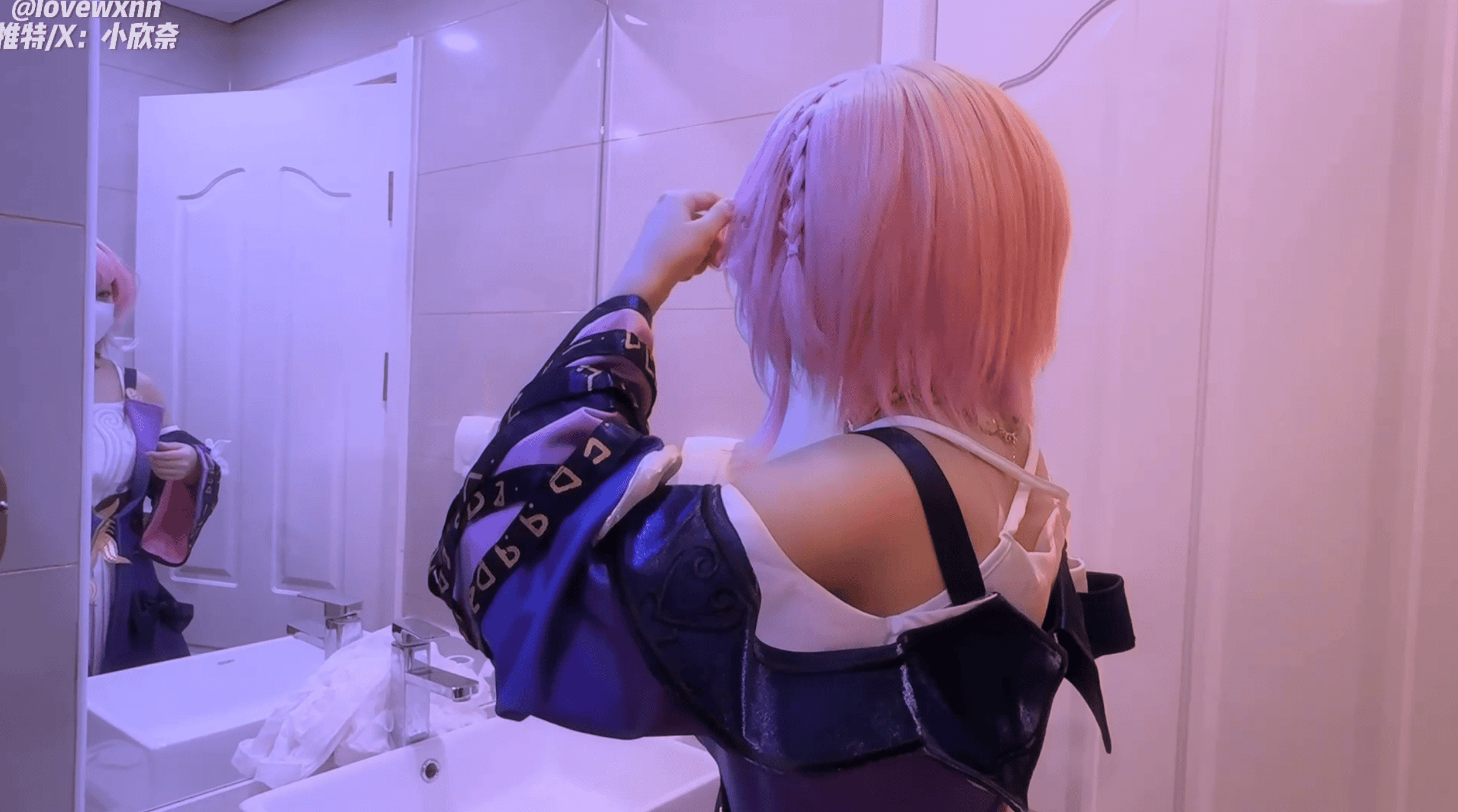 小欣奈 小昔涟cos 父债女偿被债主胁迫蜜穴还债 [1v+1.7g]-福利岛